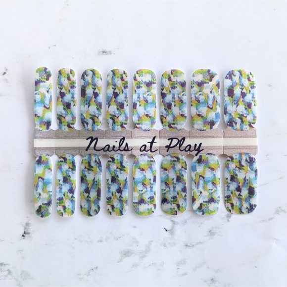 5 for $15 Nail Wraps- Wet on dry Salt - Picture 1 of 5